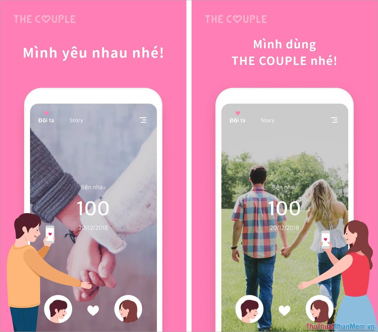 The Couple – App đếm ngày yêu cho các cặp đôi