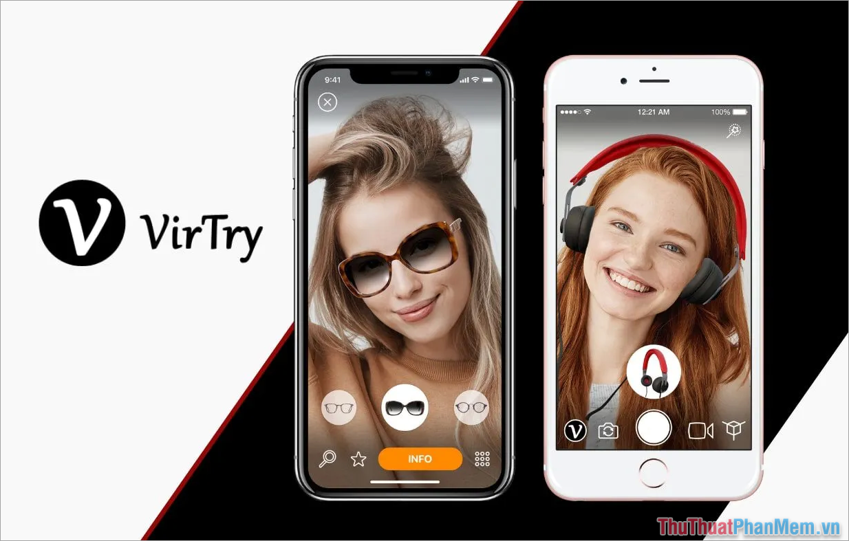 Virtry – App thử kính trên điện thoại iPhone