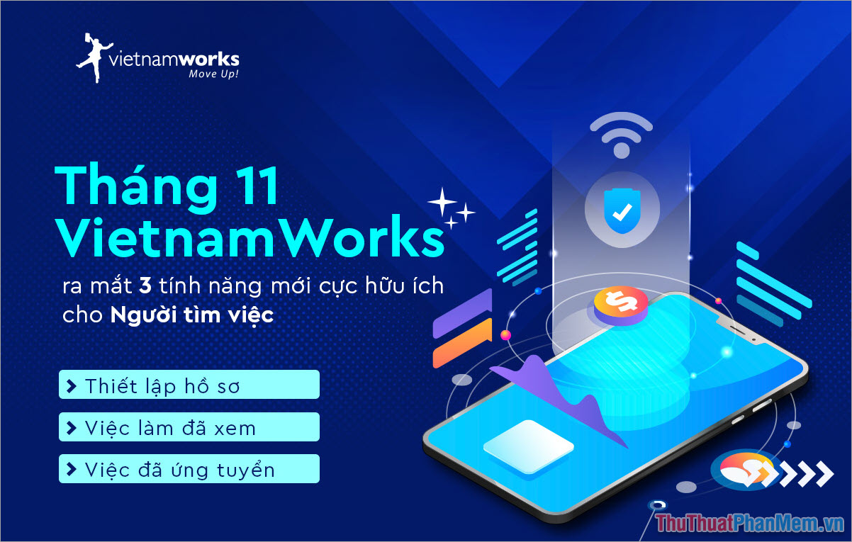VietnamWorks – Ứng dụng tìm kiếm việc làm phù hợp