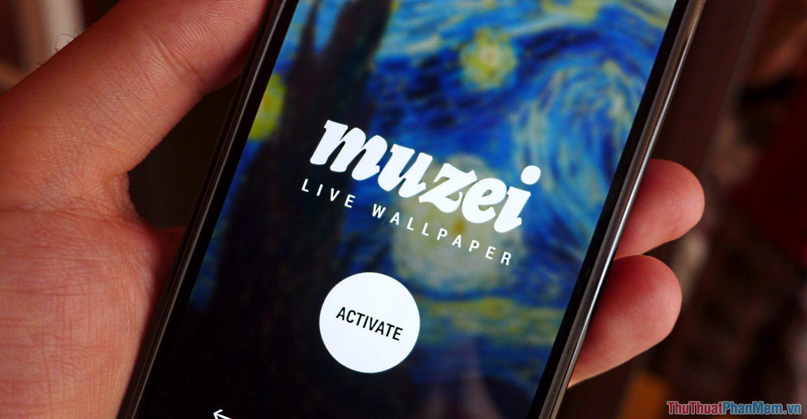 Muzei Live Wallpaper – App tải hình nền cho Android