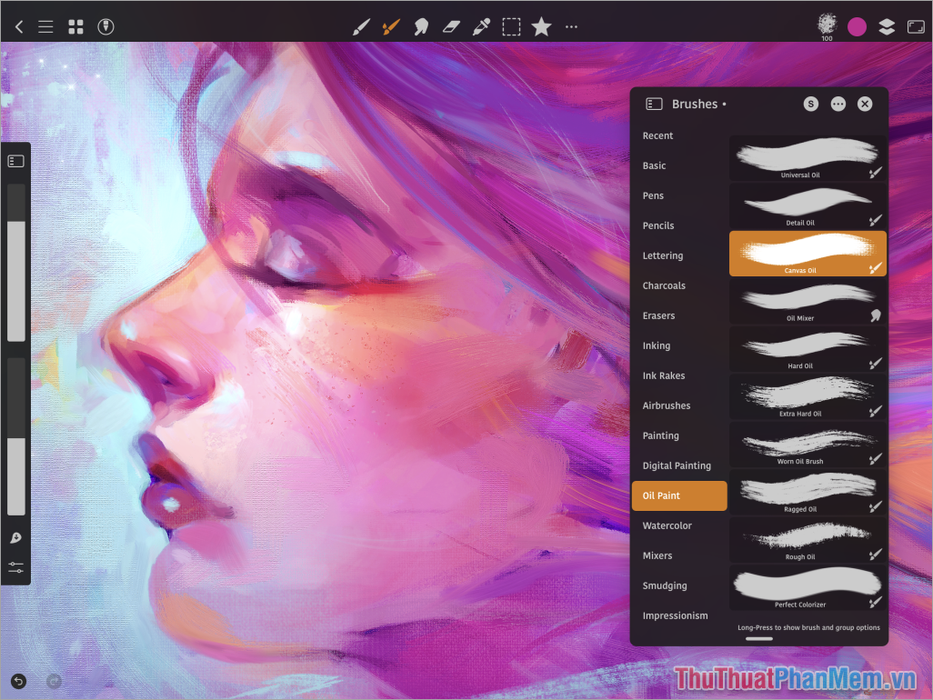 Artstudio Pro – App vẽ tranh trên giấy cực hay
