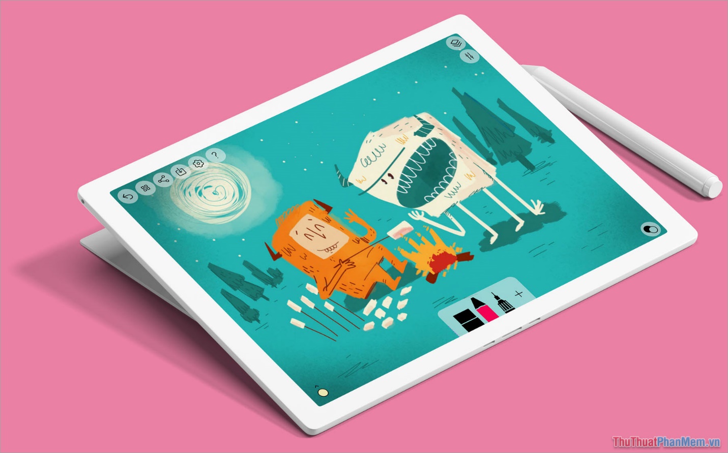 Tayasui Sketches Draw & Paint – App vẽ tranh trên giấy chuyên nghiệp