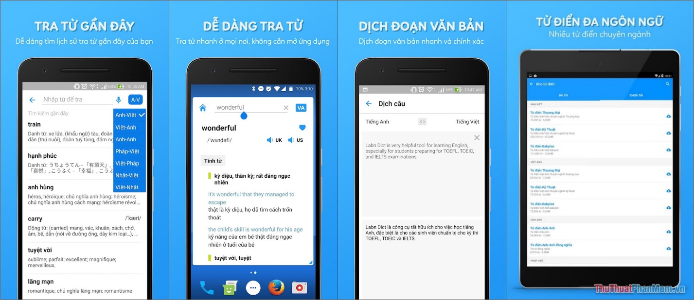 Từ điển Laban – Từ điển tiếng Anh đến từ Zalo