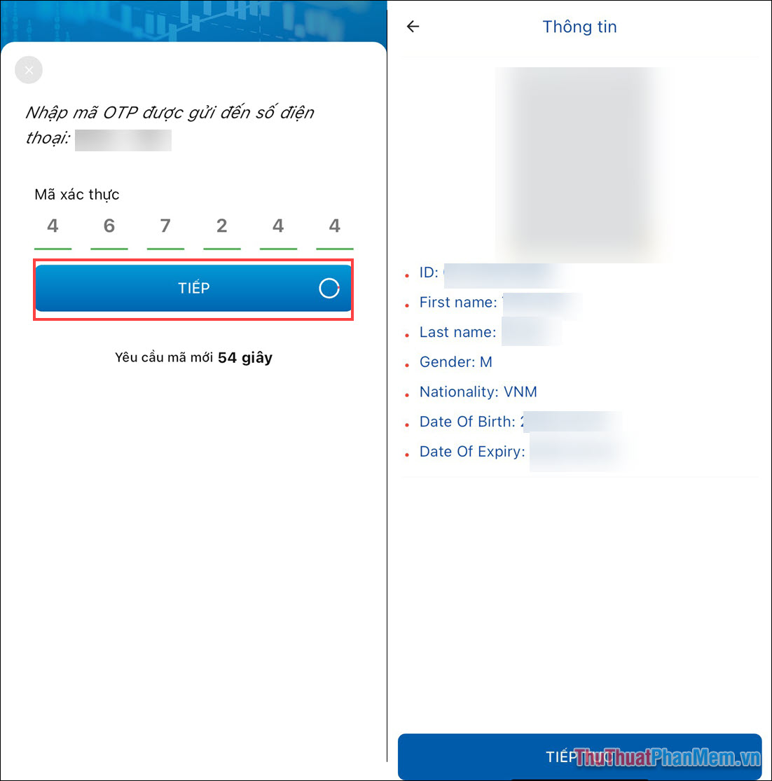 Hệ thống iCIC sử dụng chế độ xét duyệt tài khoản e-KYC tự động