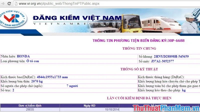 Bạn cần phải nhập mã được tự động cung cấp bởi trang web sau đó ấn Tra cứu