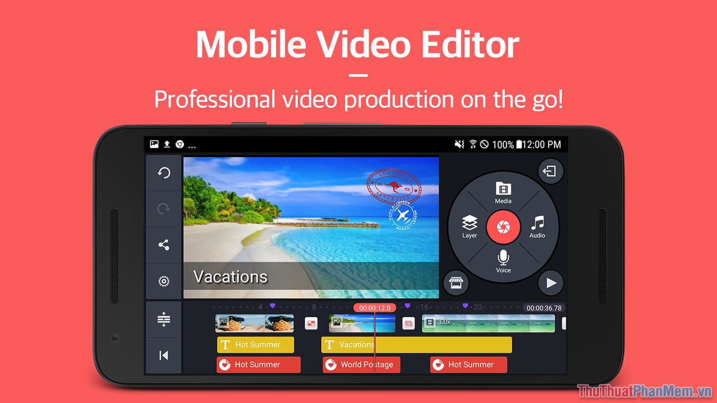 KineMaster – Ứng dụng ghép nhạc vào Video, hình ảnh KineMaster – Ứng dụng ghép nhạc vào Video, hình ảnh