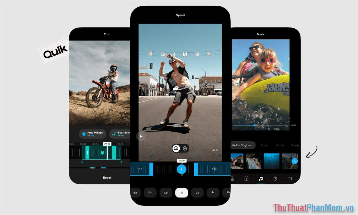 Quik – Ứng dụng chỉnh sửa Video chuyên nghiệp đến từ Go Pro Quik – Ứng dụng chỉnh sửa Video chuyên nghiệp đến từ Go Pro