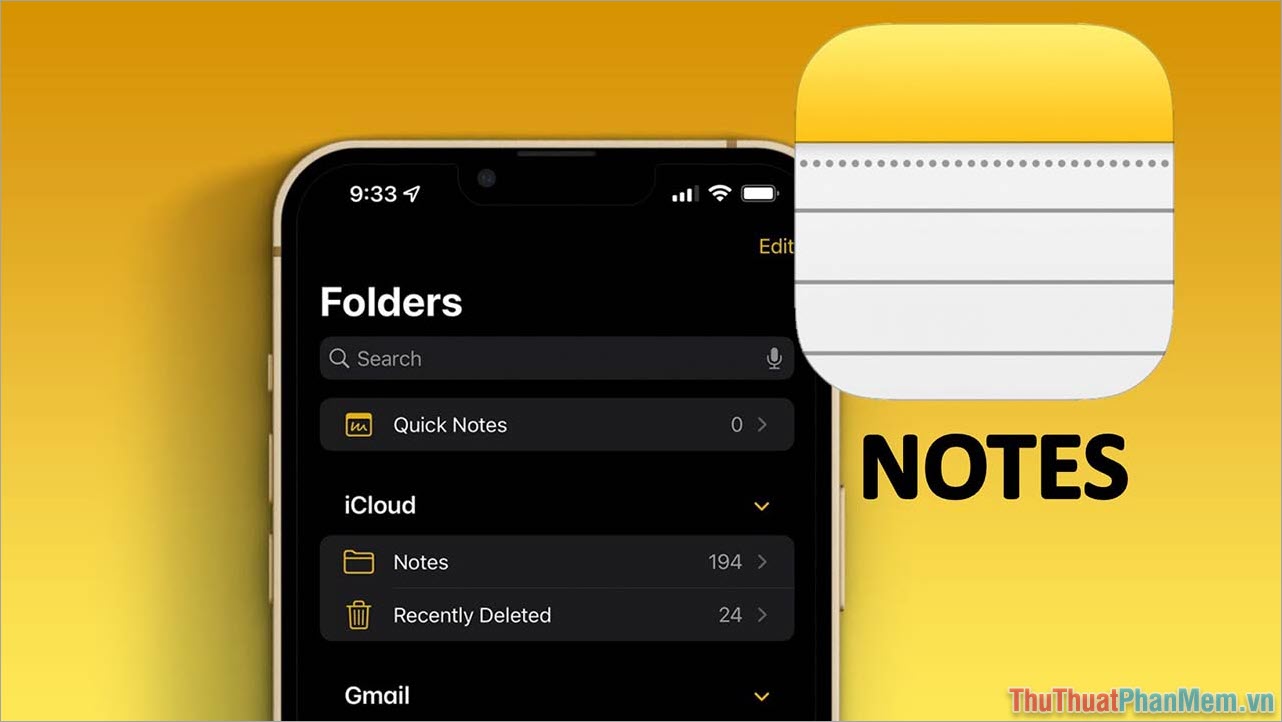 Ghi Chú – Ứng dụng ghi chú mặc định trên iPhone