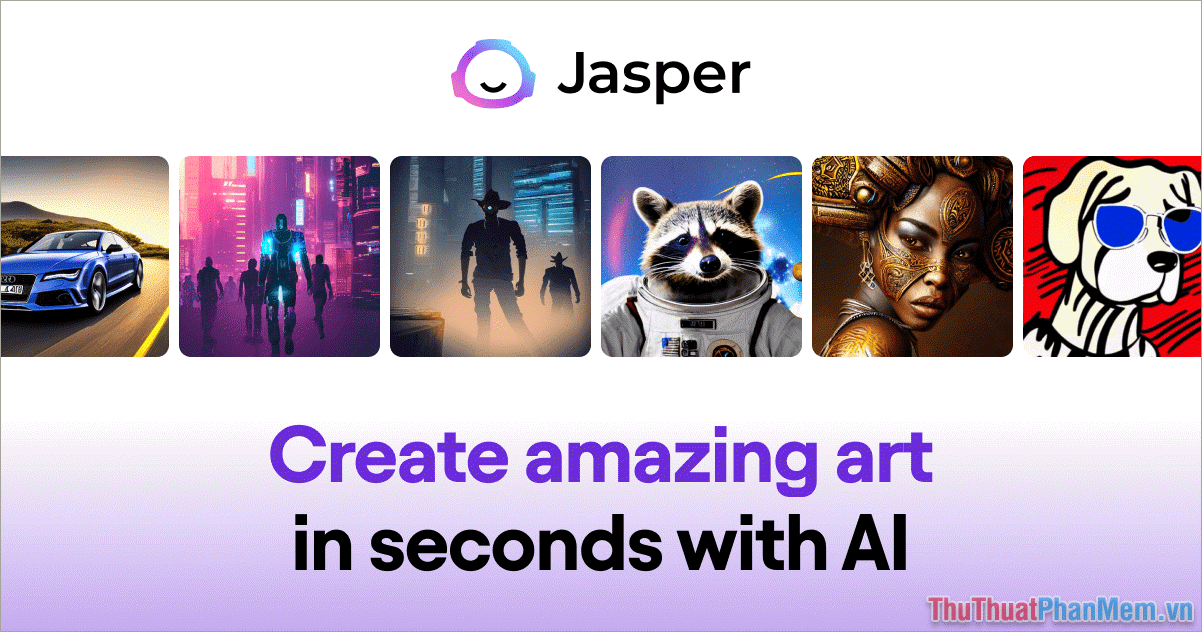 Jasper Art – App trí tuệ nhân tạo AI vẽ tranh