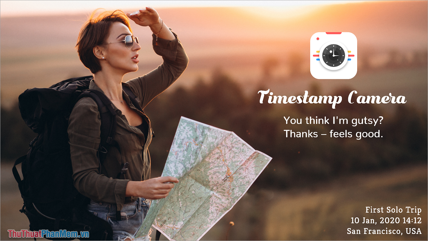 Timestamp Camera – Ứng dụng chụp ảnh có ngày giờ, GPS định vị