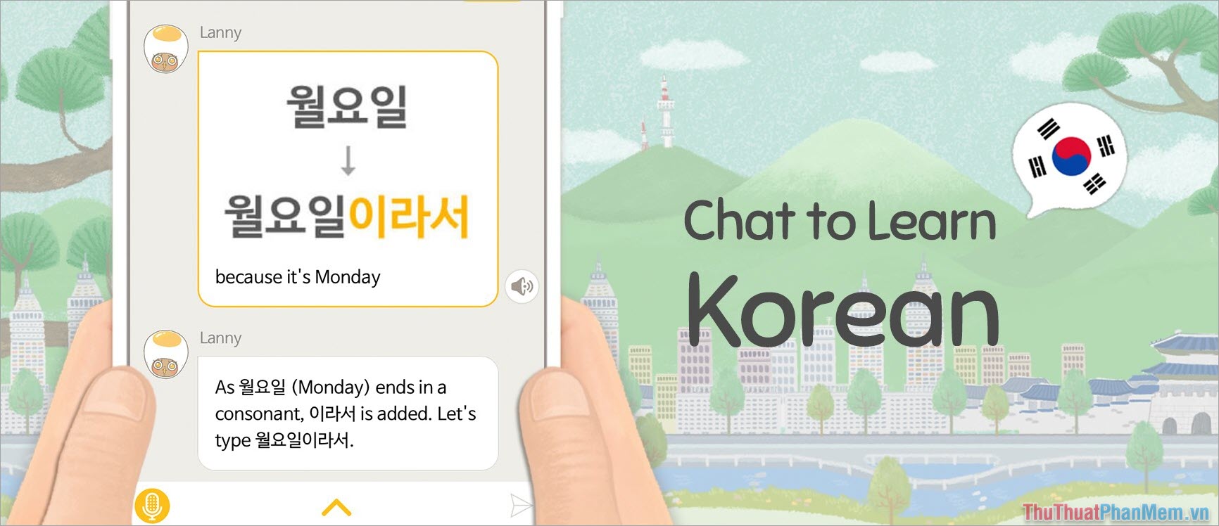 Eggbun Learn Korean Fun – App học tiếng Hàn thú vị