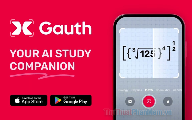 Cách giải bài tập bằng AI trên App Gauth cực hay