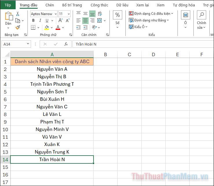 Tạo folder từ danh sách Excel bằng lệnh MD và Notepad