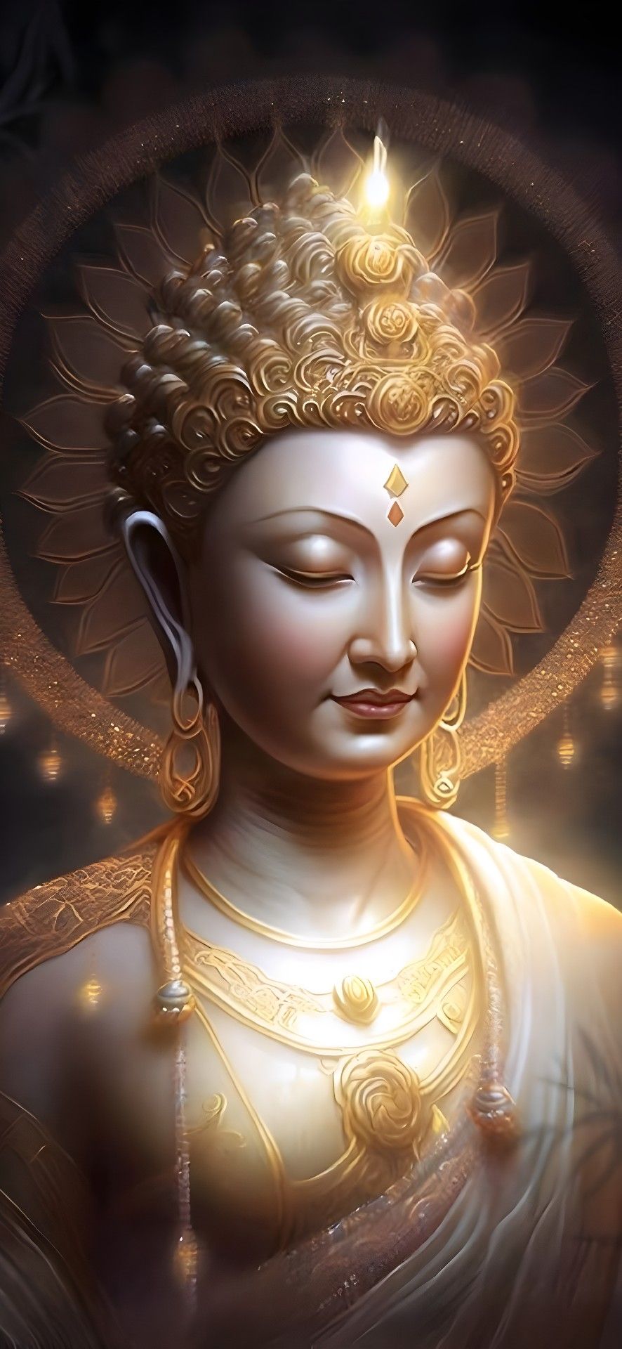 Hình ảnh Phật cực đẹp làm hình nền điện thoại iOS