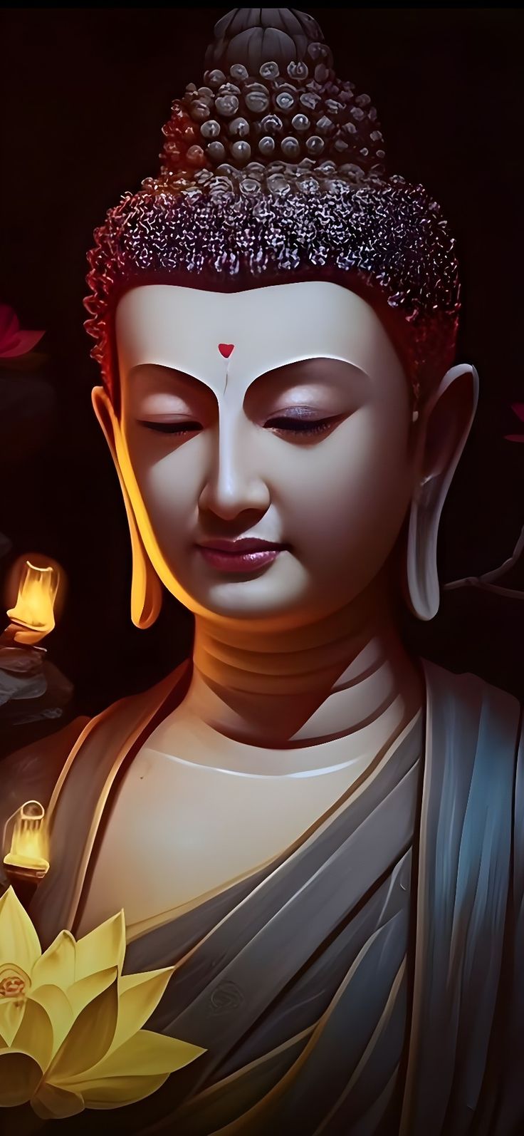 Hình ảnh Phật đẹp làm hình nền điện thoại 4k
