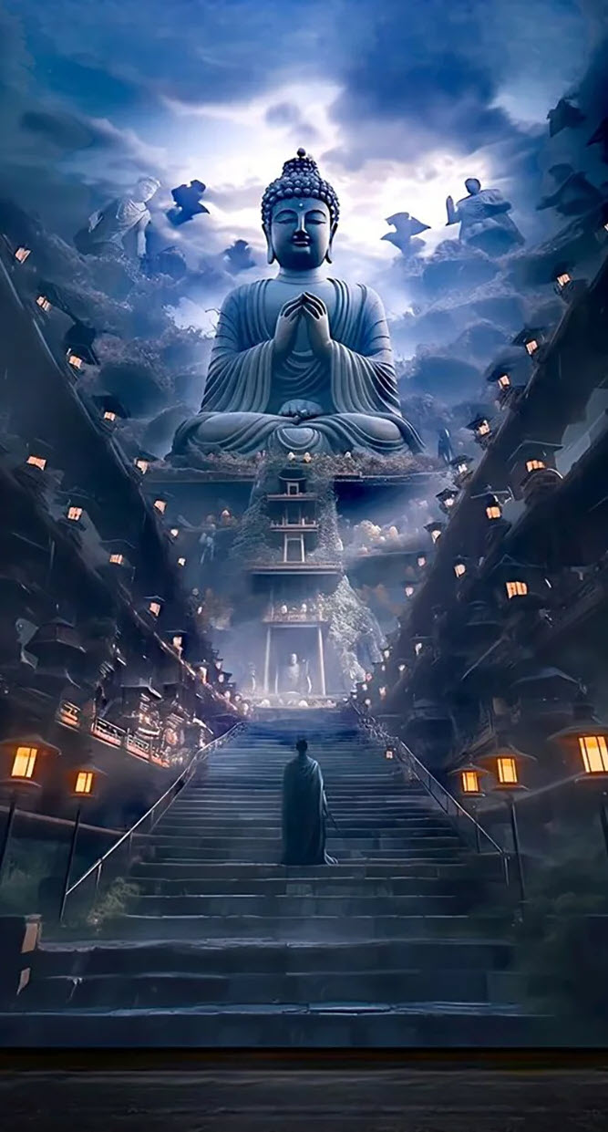 Hình ảnh Phật đẹp làm hình nền điện thoại full HD