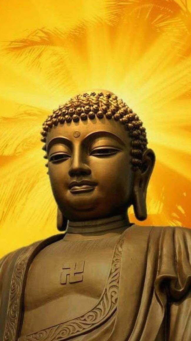 Hình ảnh Phật đẹp làm hình nền điện thoại iOS