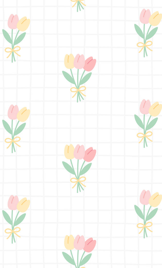 Hình nền hoa tulip cute đẹp cho điện thoại Android