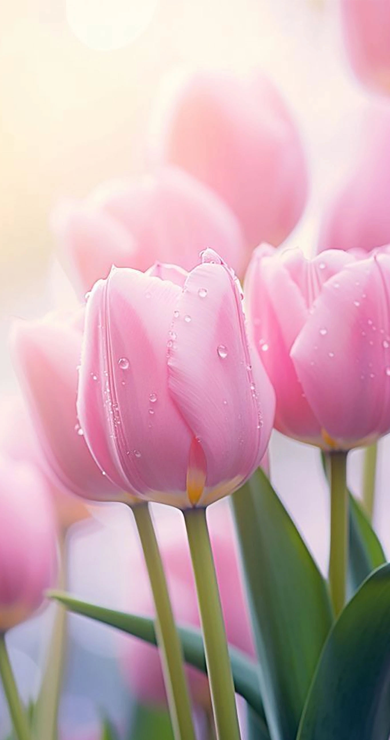 Hình nền hoa tulip đẹp cho điện thoại Android