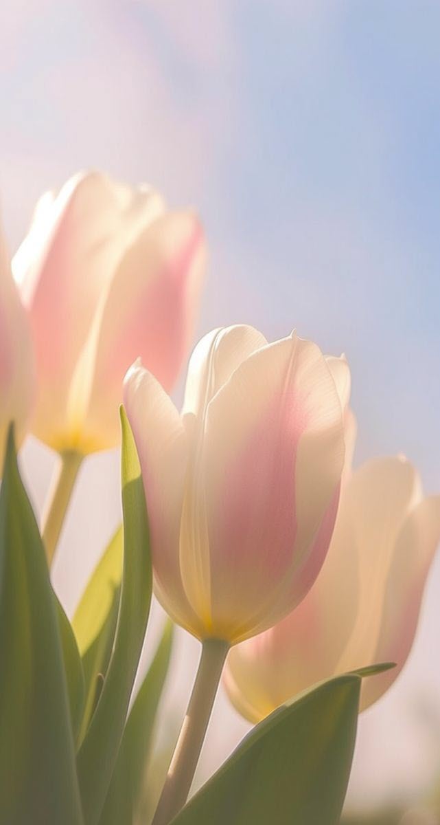 Hình nền hoa tulip đẹp cho điện thoại