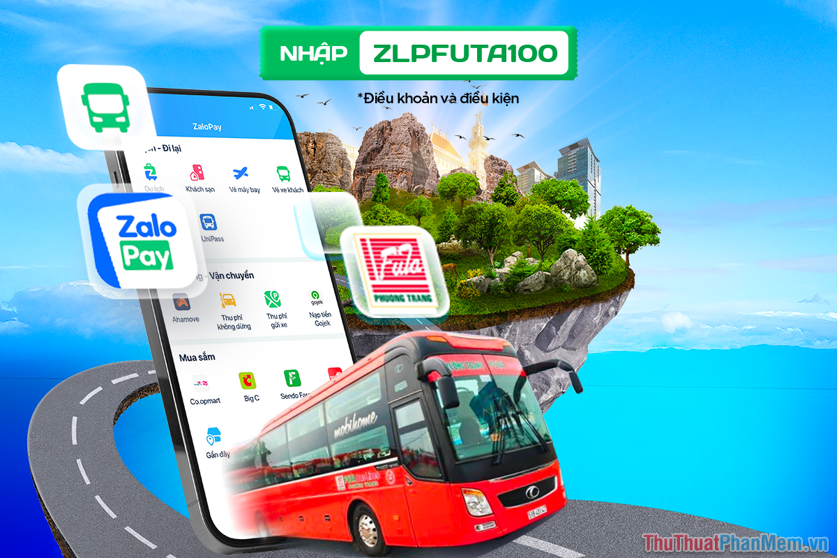 Zalo Pay – App đặt vé xe khách, xe limousine, tàu hỏa tiện lợi