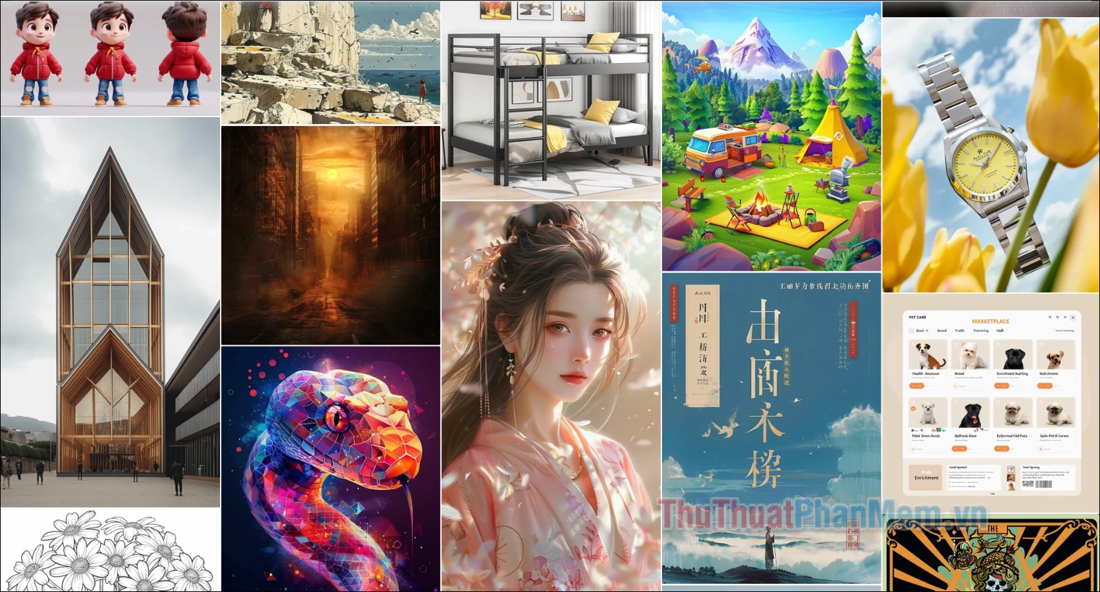 Tạo hình ảnh nghệ thuật