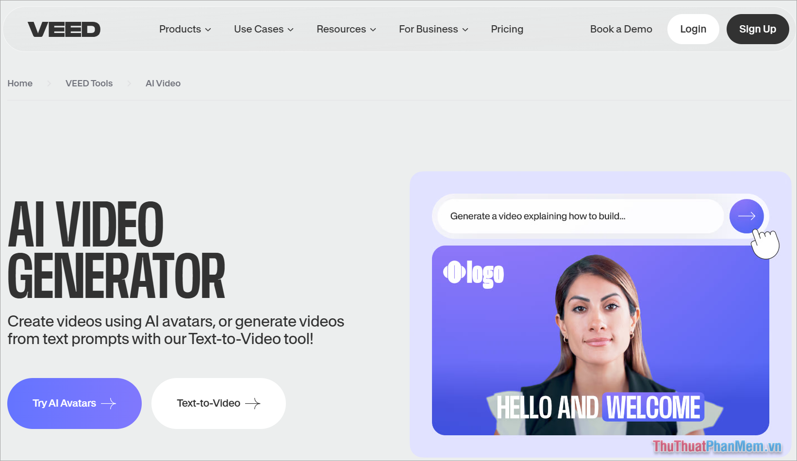 VEED.io – Trang Web tạo Video chuyên nghiệp miễn phí