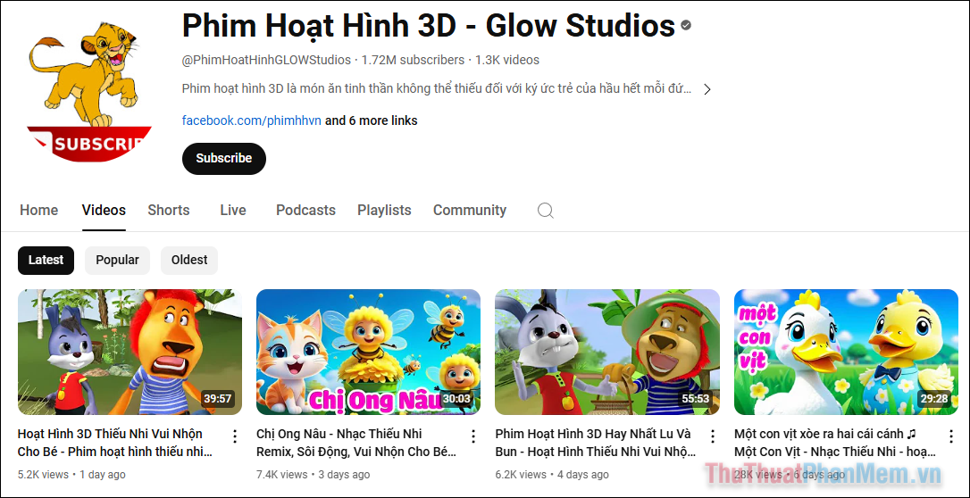 Phim Hoạt Hình 3D - Glow Studios