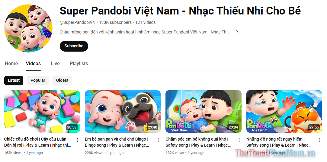 Super Pandobi Việt Nam - Nhạc Thiếu Nhi Cho Bé