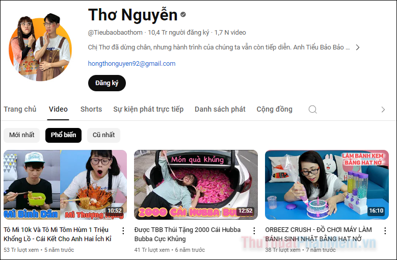 Thơ Nguyễn - 10.4M