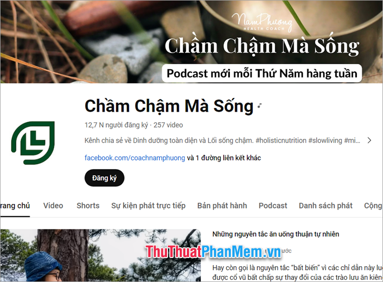 Chầm Chậm Mà Sống Podcast