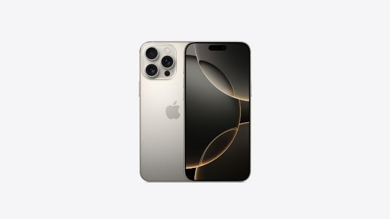 iPhone 16 Pro và iPhone 16 Pro Max Titan tự nhiên