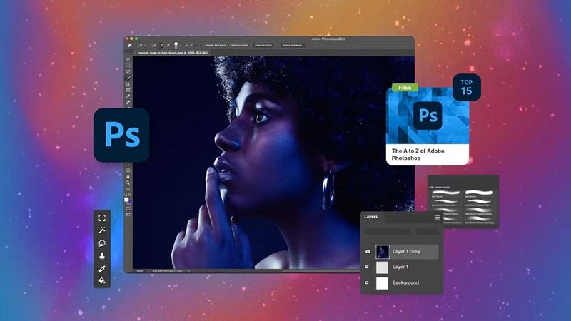 Phục chế ảnh cũ, làm nét ảnh Photoshop