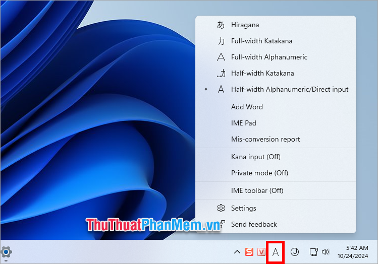 Cách gõ tiếng Nhật trên máy tính Windows 11