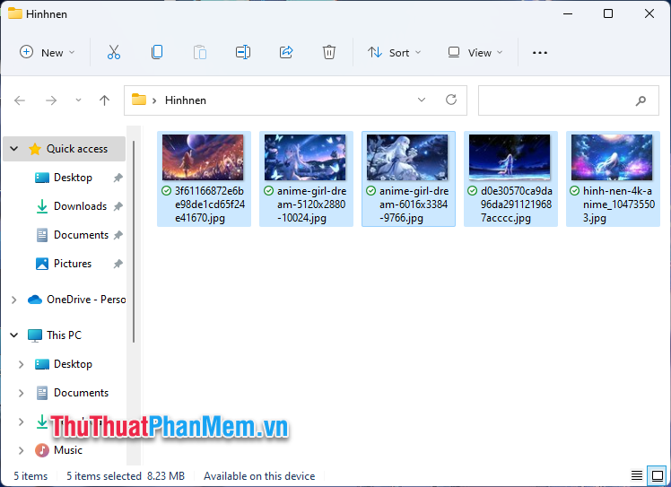 Cách làm hình nền máy tính thay đổi liên tục đơn giản