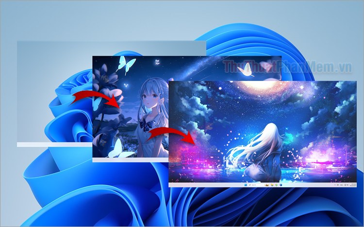Cách làm hình nền máy tính thay đổi liên tục trên Windows 11