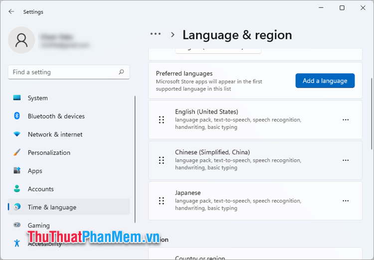 Chọn phương thức nhập tiếng Nhật