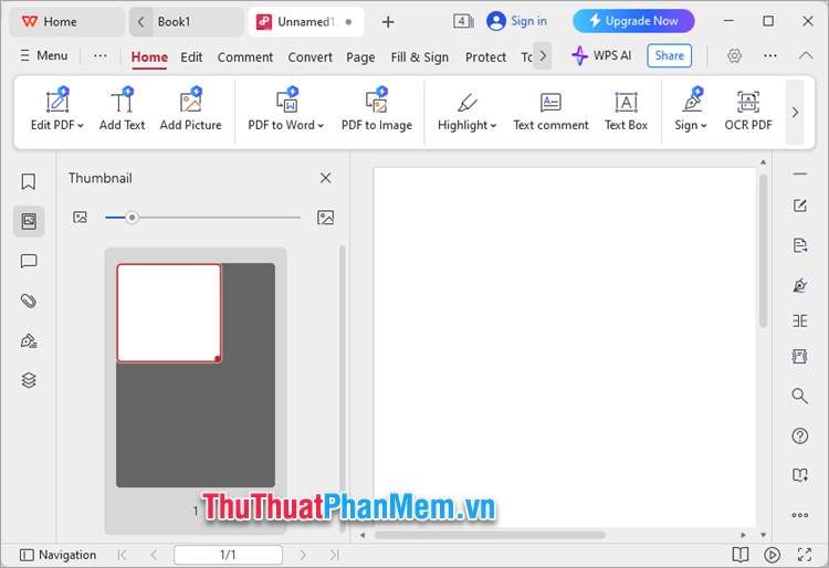 PDF bạn có thể tạo file PDF từ trang trống hay chỉnh sửa PDF dễ dàng