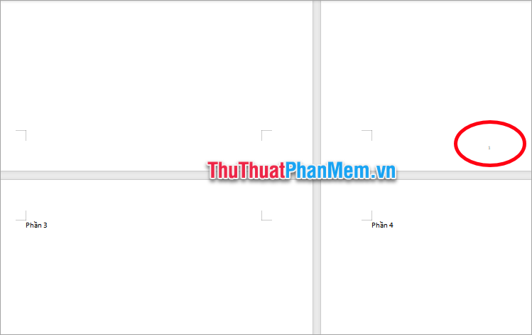 Đã thực hiện cách đánh số trang bỏ trang đầu trong WPS Office