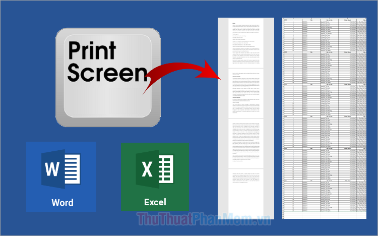 Cách chụp toàn bộ file Word, Excel dễ dàng