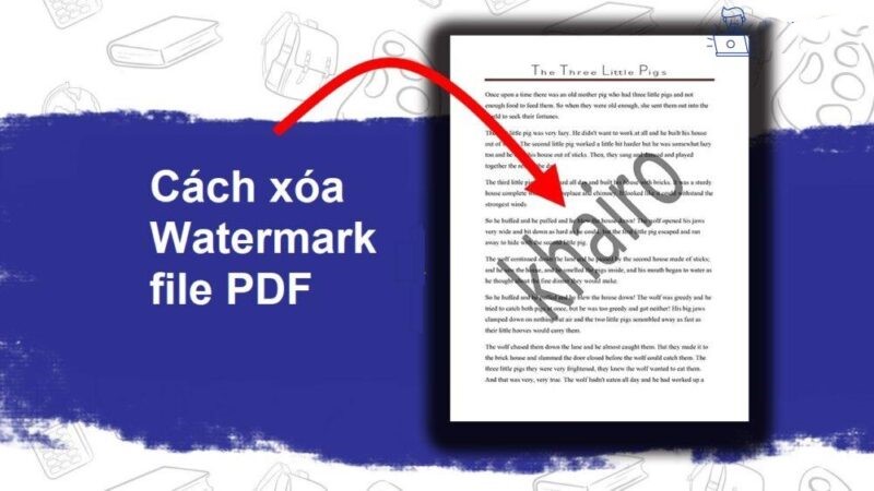 Top 3 công cụ xóa watermark trong PDF online tốt nhất 2025 Top 3 công cụ xóa watermark trong PDF online tốt nhất 2025