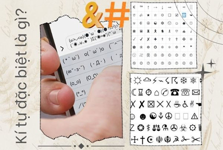 Ký tự đặc biệt là gì? Tìm hiểu từ A đến Z về hot trend Gen Z và Gamer