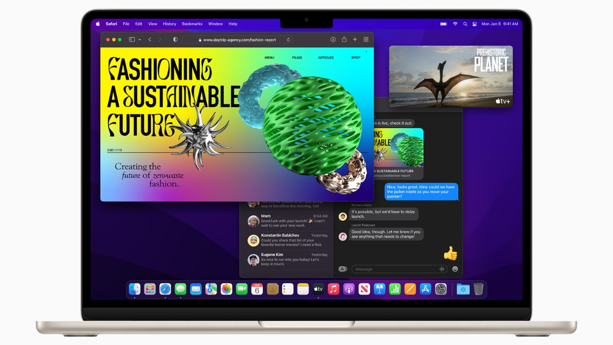 MacBook Air M2 xử lý mượt mà các phần mềm và tác vụ hằng ngày