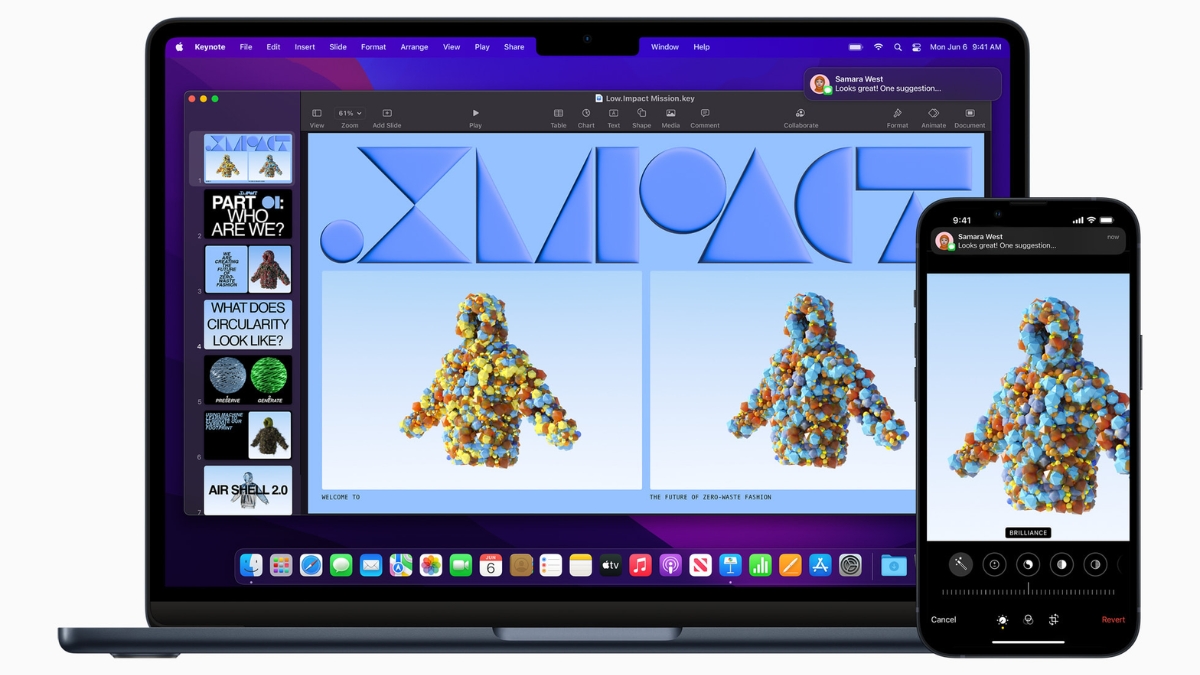 Tính năng Continuity cho phép điều khiển liền mạch giữa MacBook và iPhone