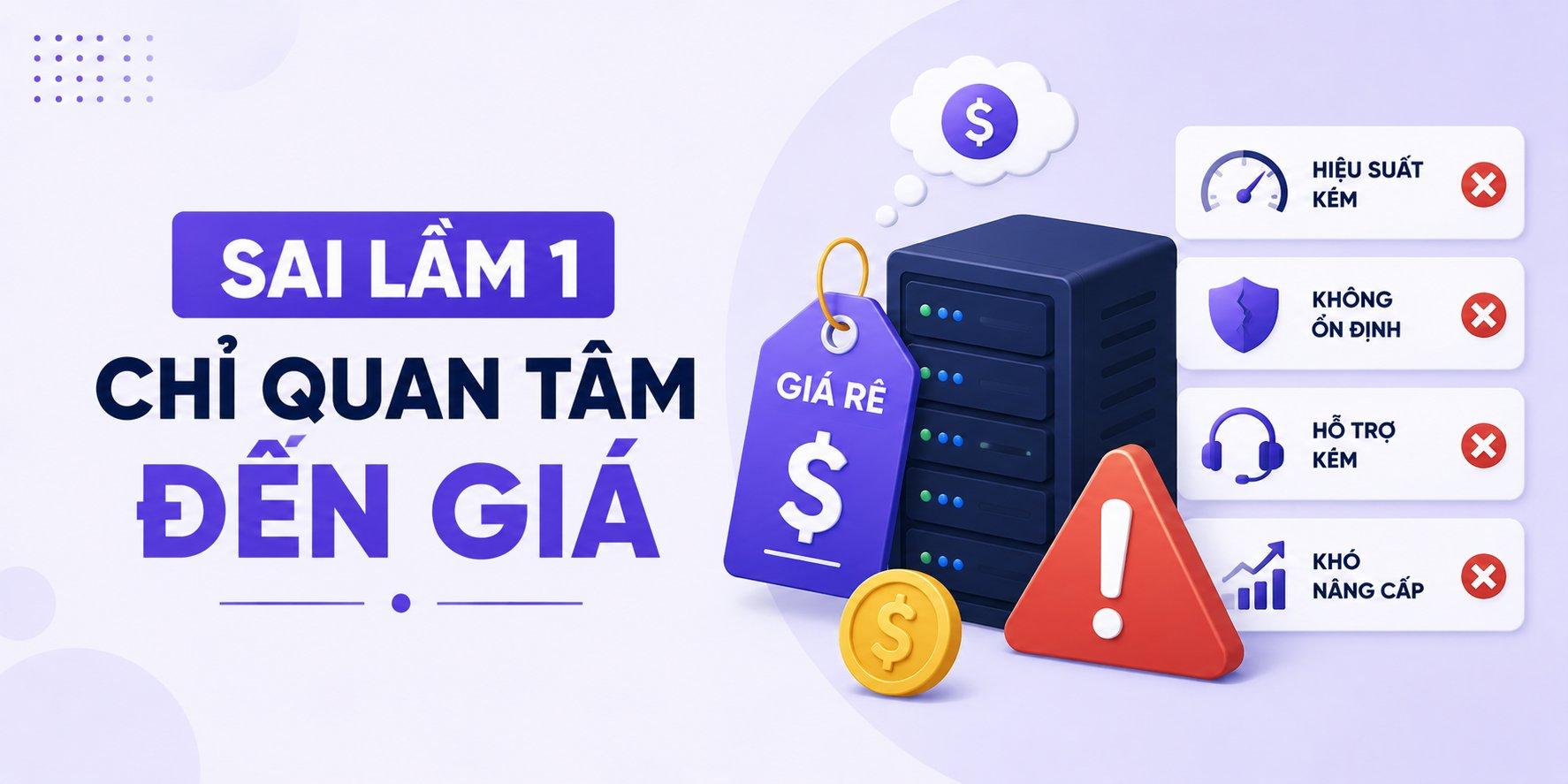 Sai Lầm 1 – Chỉ Quan Tâm Đến Giá Sai Lầm 1 – Chỉ Quan Tâm Đến Giá