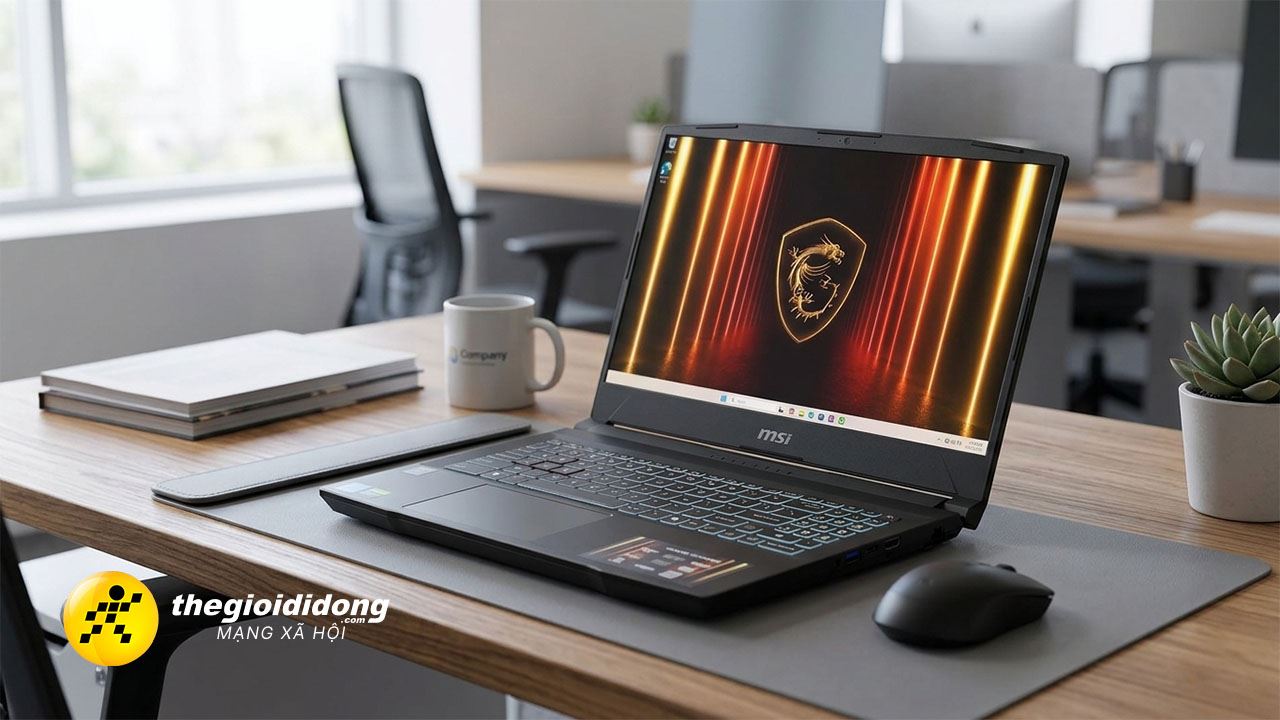 Ở trọ, ký túc xá vẫn cần máy mạnh: chọn máy MSI thế nào để thay cả PC?