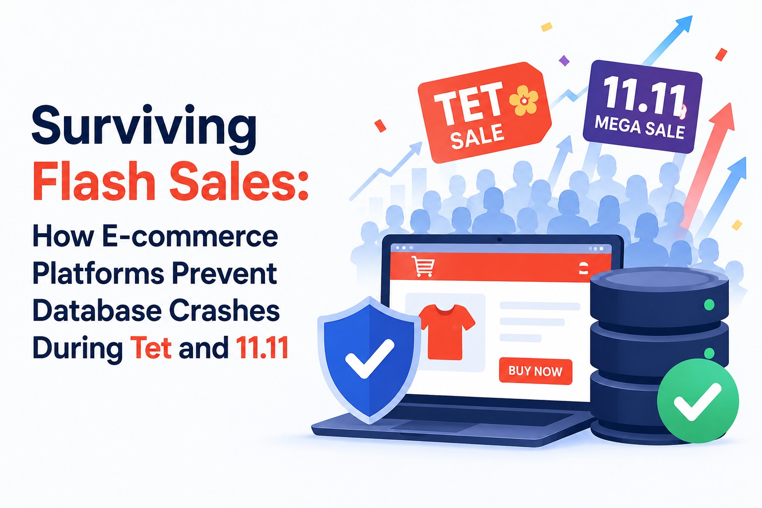Surviving Flash Sales: How E-commerce Platforms Prevent Database Crashes During Tet and 11.11
