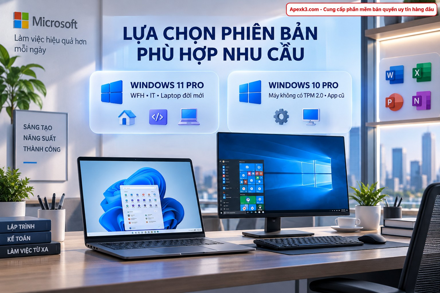 Windows 10 Pro hay Windows 11 Pro phù hợp với ai Windows 10 Pro hay Windows 11 Pro phù hợp với ai